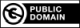 Logo of Creative Commons licence Public Domain
